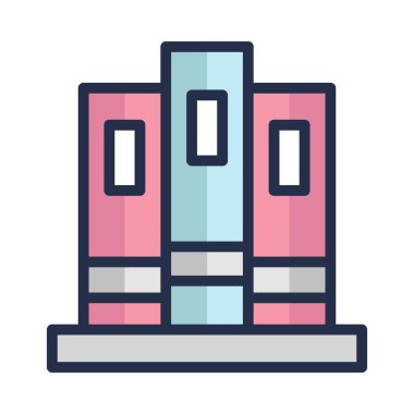 Kolayca düzenleyebilen veya düzenleyebilen Arch dosyaları Vektör simgesi