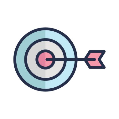 Kolayca düzenleyebilen ve düzenleyebilen Vektör simgesini hedefle