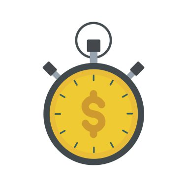 Dolar Renk Vektörü Simgesi ile Kolayca düzenleyebilen ya da düzenleyebilen Stopwatch