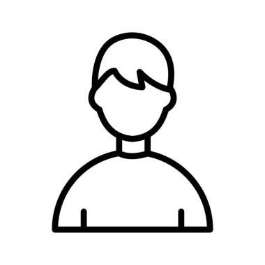 Kolayca düzenleyebilen ya da düzenleyebilen Avatar Vektör simgesi