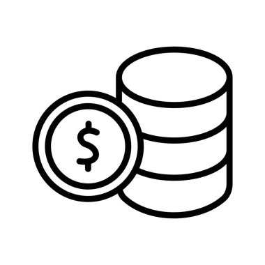 Kolayca düzenleyebilen veya düzenleyebilen bankacılık Vektörü simgesi