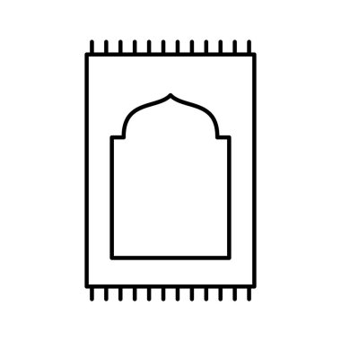 Kolayca değiştirebilen ya da düzenleyebilen izole edilmiş vektör simgesine dua et