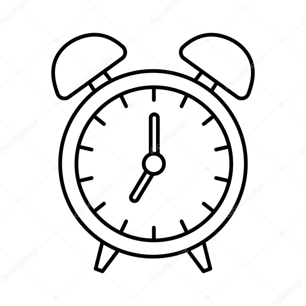Alarm Isolated Vector icon which can easily modify or edit