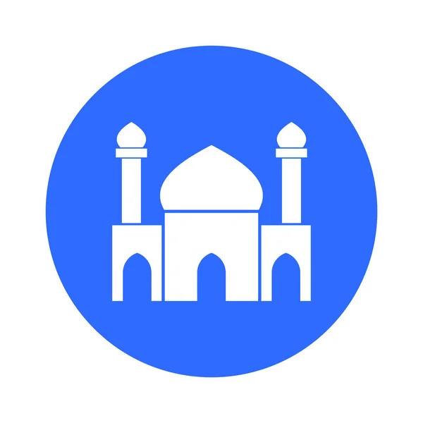 Mosque Elszigetelt Vektor Ikon Amely Könnyen Módosíthatja Vagy Szerkesztheti — Stock Vector