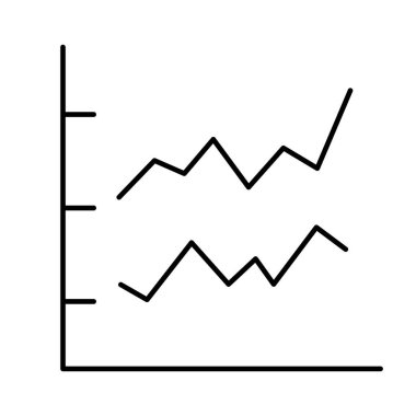 Kolayca düzenleyebilen veya düzenleyebilen iş grafik vektörü simgesi