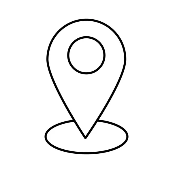 Gps Vector Pictogram Dat Gemakkelijk Kan Wijzigen Bewerken — Stockvector