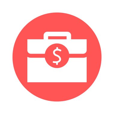 Kolayca düzenleyebilen veya düzenleyebilen iş çantası vektörü simgesi