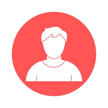 Kolayca düzenleyebilen ya da düzenleyebilen Avatar Vektör simgesi