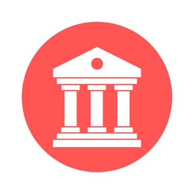 Kolayca düzenleyebilen veya düzenleyebilen Banka Vektörü simgesi