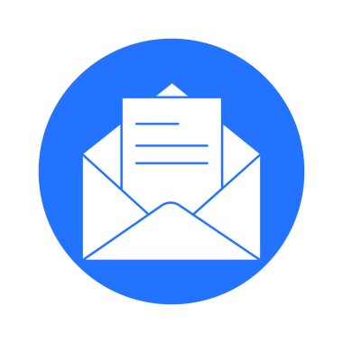 Kolayca düzenleyebilen ya da düzenleyebilen E- posta Vektörü simgesi