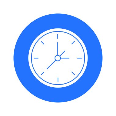 Kolayca düzenleyebilen veya düzenleyebilen Saat Vektörü simgesi