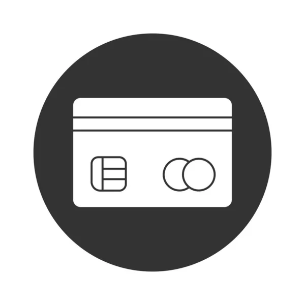 Tarjeta Atm Vector Icono Que Puede Modificar Editar Fácilmente — Vector de stock