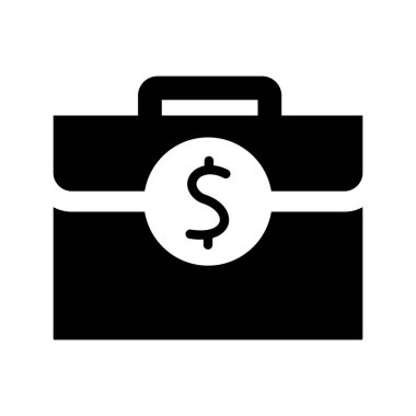 Kolayca düzenleyebilen veya düzenleyebilen iş çantası vektörü simgesi