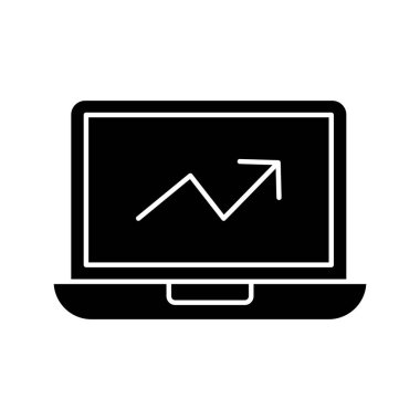 Kolayca düzenleyebilen veya düzenleyebilen iş sunum vektörü simgesi