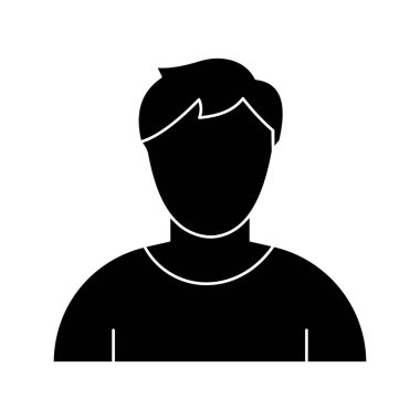 Kolayca düzenleyebilen ya da düzenleyebilen Avatar Vektör simgesi