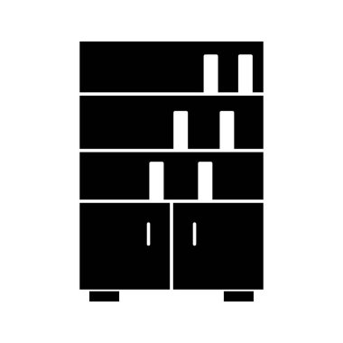 Kolayca düzenleyebilen ya da düzenleyebilen raf vektörü simgesi