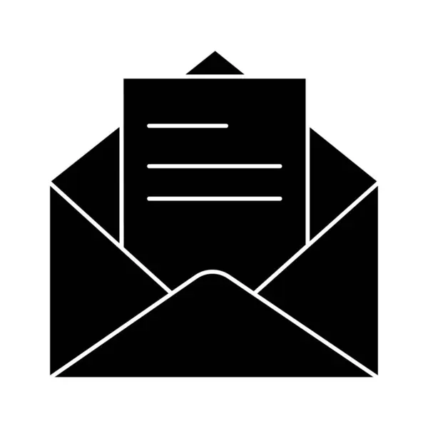 Kolayca Düzenleyebilen Düzenleyebilen Posta Vektörü Simgesi — Stok Vektör