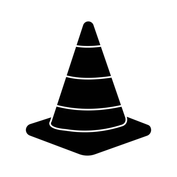 Road Cone Vector Icon Which Can Easily Modify Edit — Stock Vector