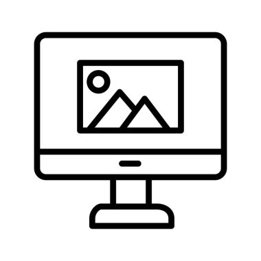 Kolayca düzenleyebilen ve düzenleyebilen izole edilmiş vektör simgesi değiştiriliyor