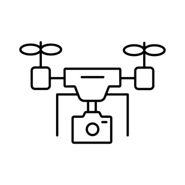  360 dron izole edilmiş Vektör simgesi kolayca düzenlenebilir ya da değiştirilebilir