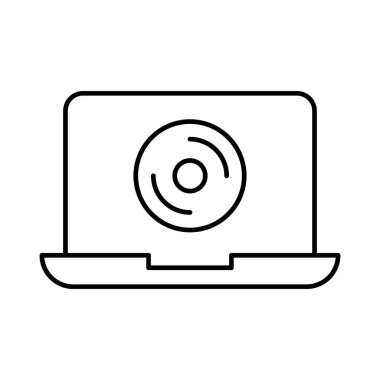 Blu ışını izole edilmiş vektör simgesi kolayca değiştirilebilir ya da düzenlenebilir