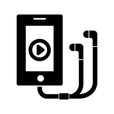 Kolayca değiştirebilen ya da düzenleyebilen izole edilmiş Vector simgesini dinle