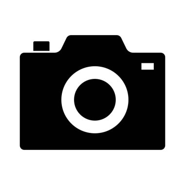 Antik kamera izole edilmiş vektör simgesi kolayca değiştirilebilir ya da düzenlenebilir