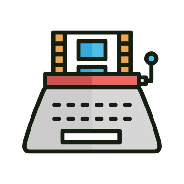 Kolayca düzenleyebilen veya düzenleyebilen izole edilmiş vektör simgesi