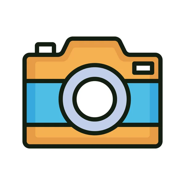 Antique Camera Isolated Vector Icon Which Can Easily Modify Edit — Stock Vector