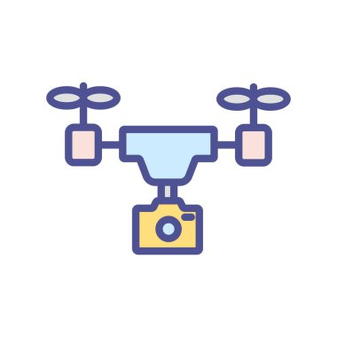 360 dron izole edilmiş Vektör simgesi kolayca düzenlenebilir ya da değiştirilebilir