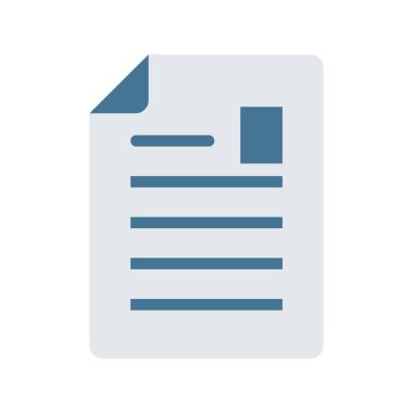 Biodata Renk Vektörü Simgesi Kolayca değiştirilebilir veya düzenlenebilir