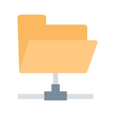 Bağlı dizin Renk Vektörü Simgesi Kolayca düzenlenebilir veya düzenlenebilir