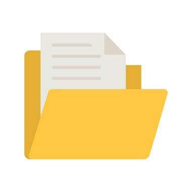 Kolayca düzenleyebilen veya düzenleyebilen Veri Dizini Renk Vektörü Simgesi