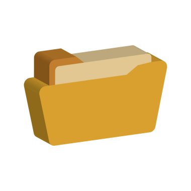 Kolayca düzenleyebilen veya düzenleyebilen Veri Dizini Renk Vektörü Simgesi