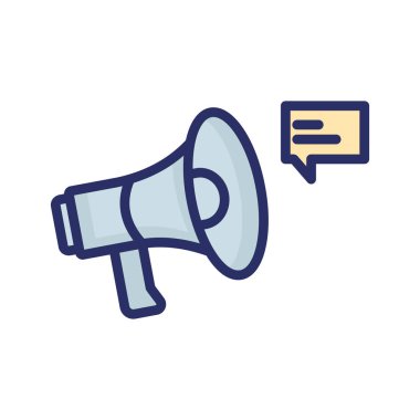 Kolayca değiştirebilen veya düzenleyebilen izole edilmiş vektör simgesini duyur