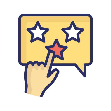 Kolayca değiştirebilen veya düzenleyebilen yıldız sınıflandırılmış Vektör simgesi