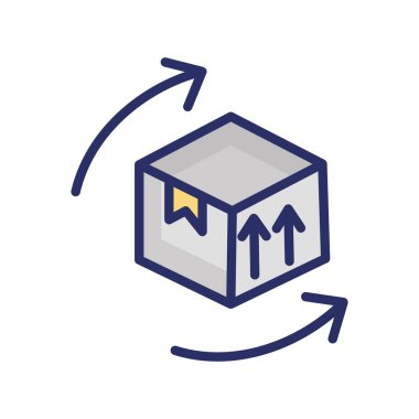 Yalıtılmış Vektör simgesini kolayca düzenleyebilen ya da değiştirebilen teslim koruması