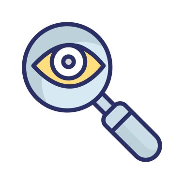 Kolayca değiştirebilen ya da düzenleyebilen izole edilmiş vektör simgesi