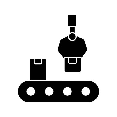 Taşıyıcı bant izole Vektör simgesi kolayca düzenleyebilir ya da değiştirebilir