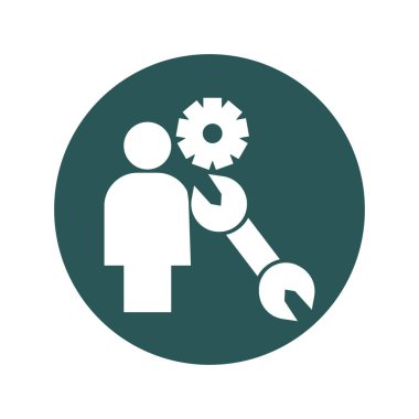 Kolayca değiştirebilen ya da düzenleyebilen Beyin Fırtınası İzole Vektör simgesi