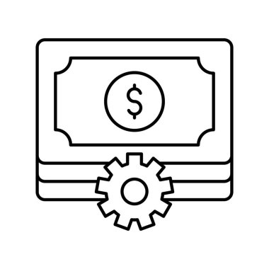 Yatırım planı izole edilmiş Vektör simgesi kolayca düzenleyebilir ya da değiştirebilir