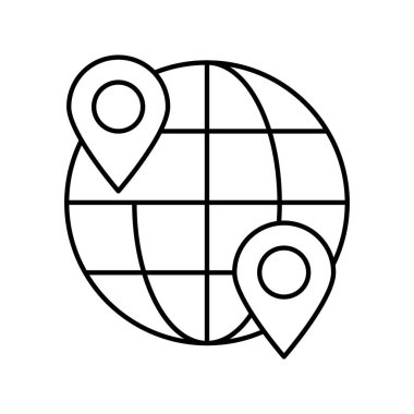 Kolayca değiştirebilen veya düzenleyebilen izole edilmiş vektör simgesi