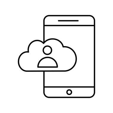 Kolayca değiştirebilen ya da düzenleyebilen izole edilmiş bir Vektör simgesi