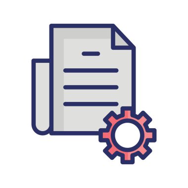 içerik yönetimi izole edilmiş vektör simgesi kolayca düzenleyebilir ya da değiştirebilir