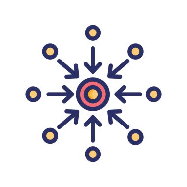 Kolayca değiştirebilen ya da düzenleyebilen izole edilmiş vektör simgesi