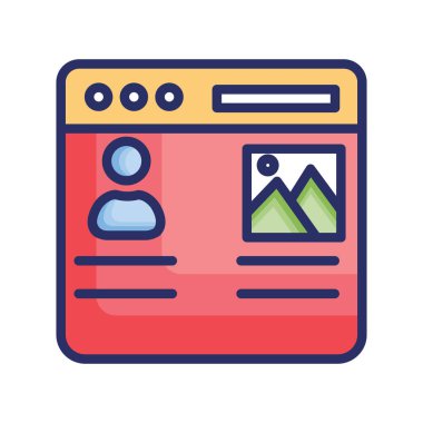 Kolayca düzenleyebilen ya da düzenleyebilen izole edilmiş Vektör simgesi