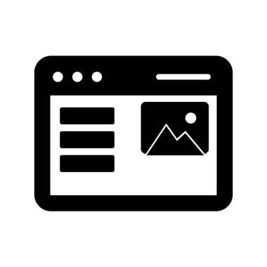 Dijital pazarlama izole edilmiş vektör simgesi ki bu simge kolaylıkla değiştirilebilir veya düzenlenebilir