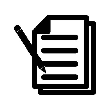  Kolayca değiştirebilen ya da düzenleyebilen izole edilmiş vektör simgesi günlüğü