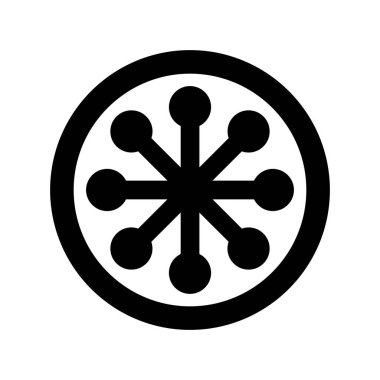 Kolayca değiştirebilen ya da düzenleyebilen Ağ İzole Vektör simgesi