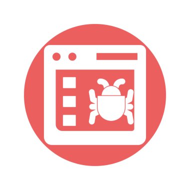 İnternet botu izole edilmiş Vektör simgesi kolayca değiştirilebilir ya da düzenlenebilir